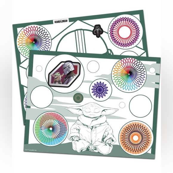 Star Wars- The Mandalorian Spirograph - Picture 3 of 5
